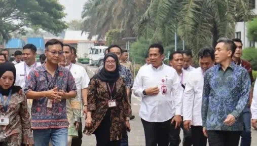 Pastikan Investasi Berjalan, Pj Bupati Tangerang Sambangi PT Ching Luh Indonesia