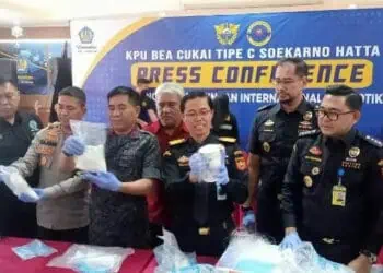 Bea Cukai Bandara Soetta Gagalkan Penyelundupan Sabu dalam Gulungan Senar Pancing
