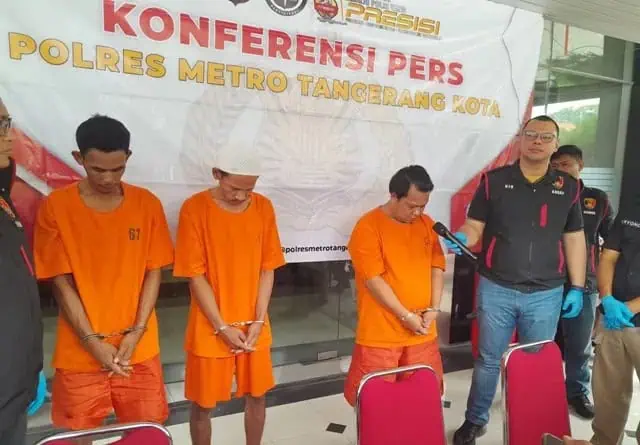 3 Orang Tersangka Hendak Bunuh Anggota Polda Metro Jaya, Berakhir Ditangkap