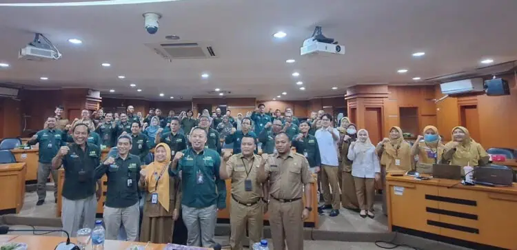 Diskominfo Terima Kunjungan Studi Tiru Statistik Sektoral BPS