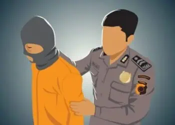 Oknum Kades dibekuk Polisi. (ISTIMEWA)