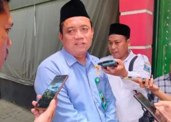 Ketua Baznas Kabupaten Serang, Badrudin. (SIDIK/SATELITNEWS.COM)