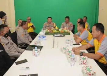 Polresta Tangerang, merayakan Ulang Tahun ke 76 Logistik Polri. (ISTIMEWA)