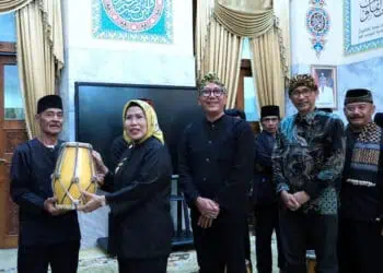 Puluhan Perguruan Silat di Kabupaten Serang Mendapat Bantuan Alat Musik