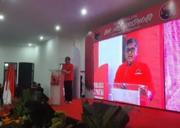 Hasto Kristiyanto Kampanyekan KTP Sakti di Kabupaten Tangerang