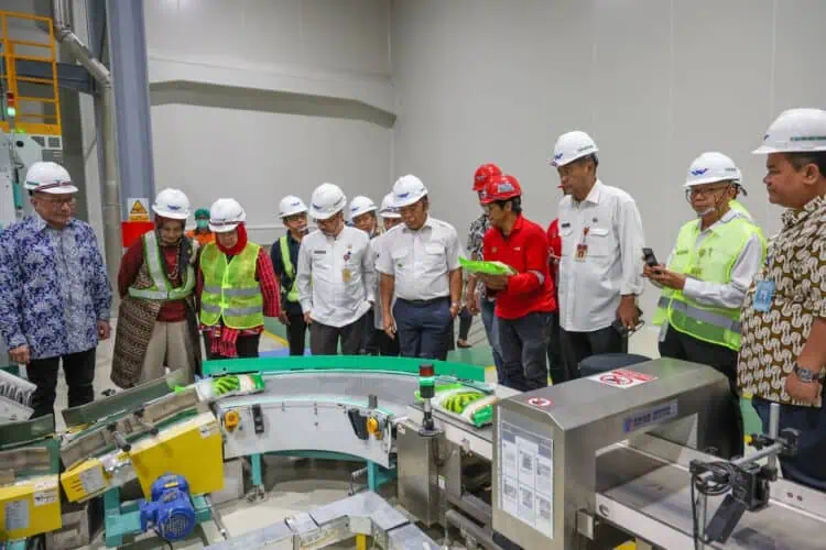 Datangi Kawasan Industri Wilmar,  Al Muktabar Pastikan Ketersediaan Beras Cukup