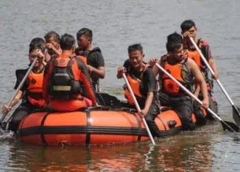 Tim BPBDPK Kabupaten Pandeglang, dilatih kesiapsiagaan bencana, beberapa waktu lalu. (ISTIMEWA)
