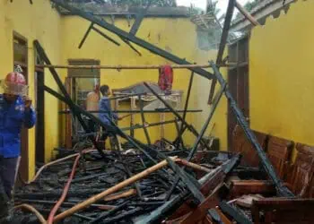 Rumah Buruh Pabrik di Kabupaten Serang Terbakar, Kerugian Capai Rp200 Juta