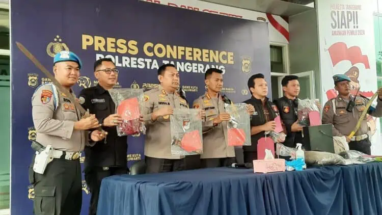 Satreskrim Polresta Tangerang Tangkap Sindikat Pembobol Minimarket