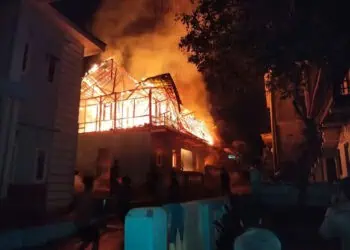 Ponpes di Saketi Pandeglang Ludes Terbakar, Seorang Santri Alami Luka Bakar 