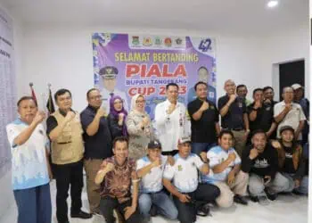 Bupati Cup 2023 PWI Kabupaten Tangerang Resmi Dibuka PJ Andi Ony