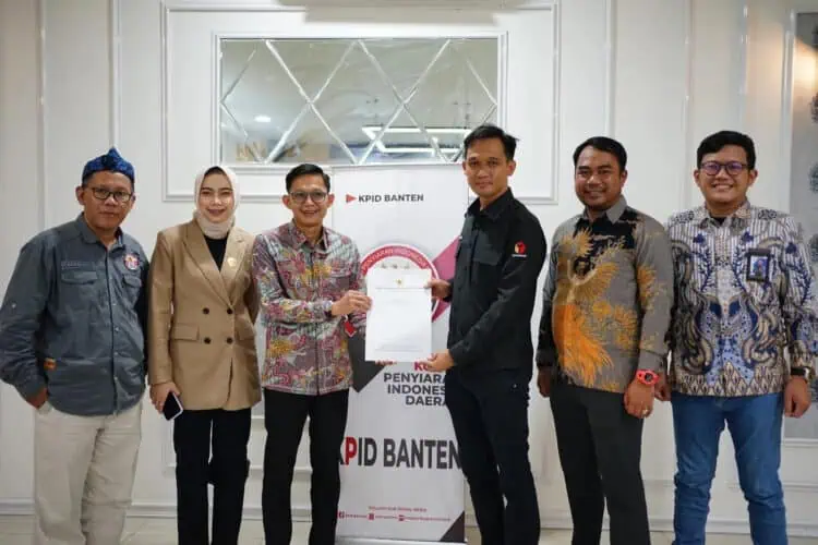 Gugus Tugas Pengawasan Penyiaran dan Iklan Kampanye Pemilu 2024 Banten Resmi Dibentuk