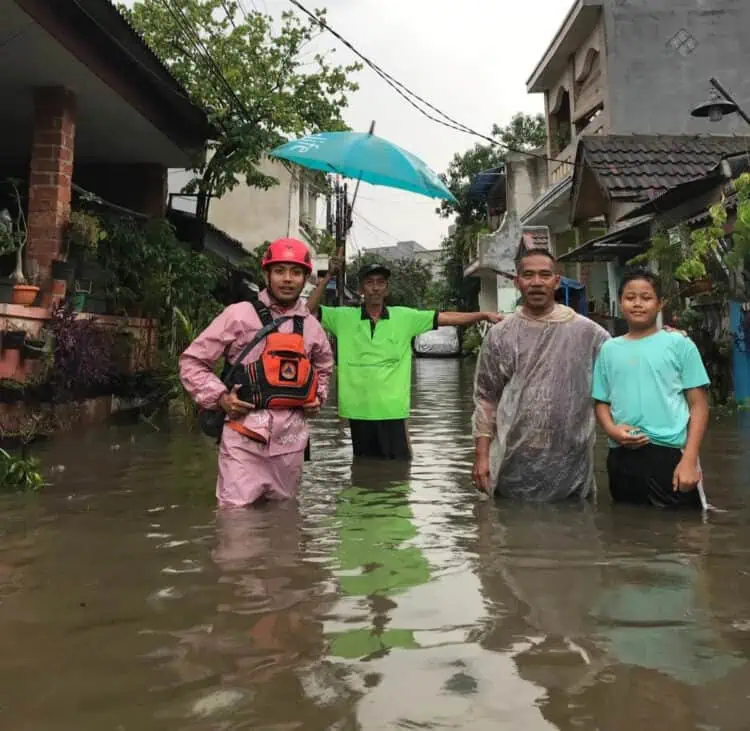 Diguyur Hujan Deras, Lima Perumahan di Tangsel Tergenang Banjir