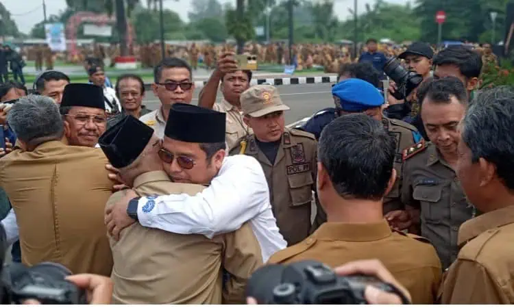 Haru Biru, Apel Perpisahan Wali kota dan Wakil Wali kota Tangerang dengan Para Pegawai