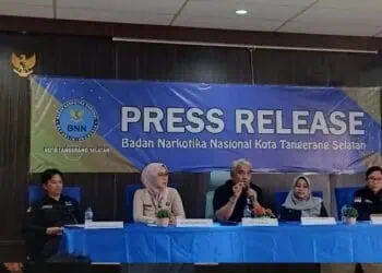 Sepanjang Tahun 2023, BNN Kota Tangsel Ungkap 3 Kasus Narkoba