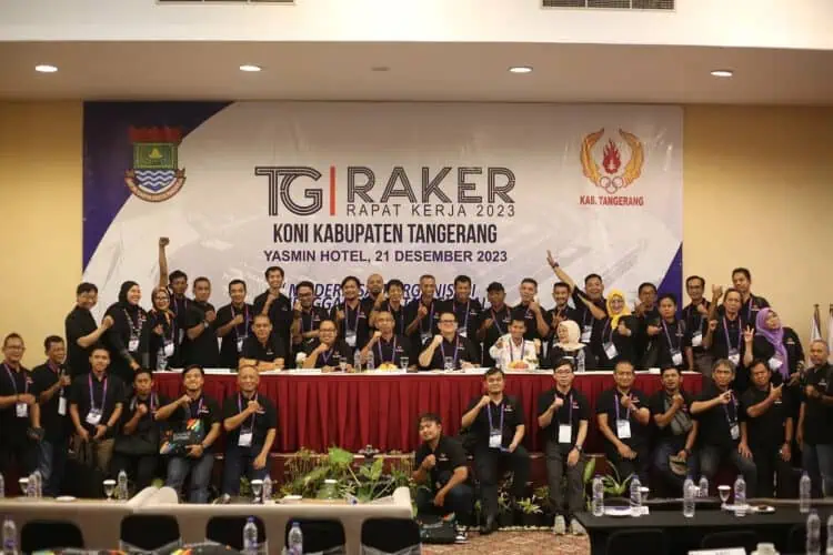 KONI Kabupaten Tangerang Tambah Tiga Anggota Baru