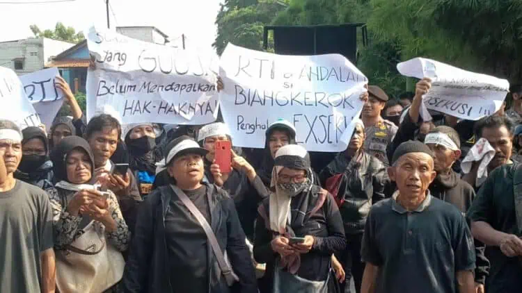 Aset Perusahaan Gagal Disita, Eks Karyawan PT Jabatex Unjuk Rasa