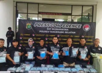 Peredaran 27 Kilogram Ganja Untuk Malam Tahun Baru Digagalkan Polres Tangsel