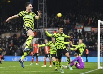 Karena Pantang Menyerah, Arsenal Kalahkan Luton Town