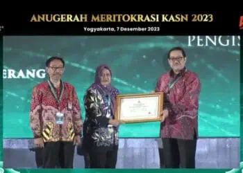 Dua Penghargaan Anugerah Meritokrasi KASN 2023 Diterima Pemkab Tangerang