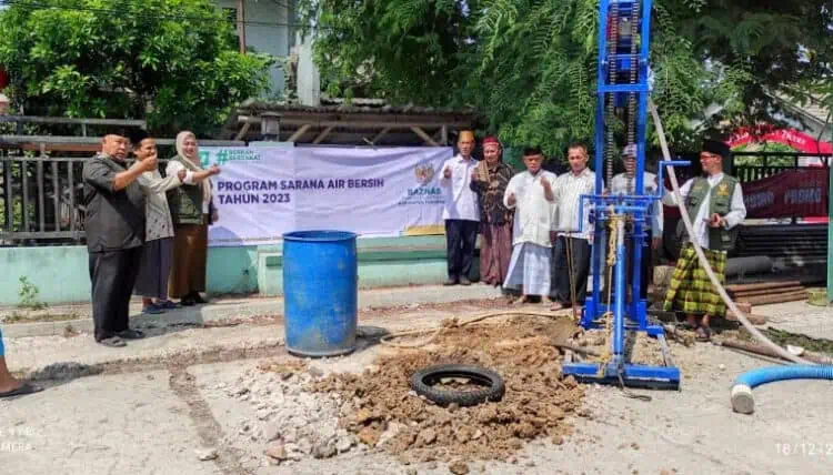 Satelit Air Bersih Baznas Kabupaten Tangerang Untuk Dhuafa Dibangun di 5 Kecamatan