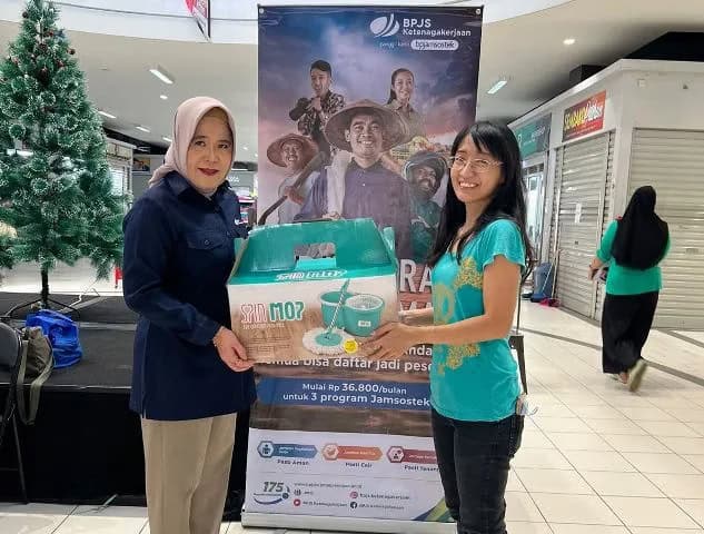 BPJamsostek Kabupaten Tangerang Beri Edukasi dan Sosialisasi Program ke Pasar