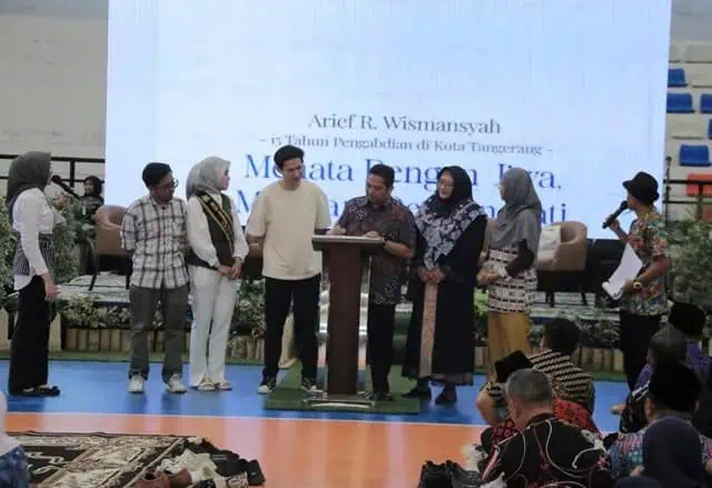 Jelang Akhir Masa Pengabdian, Wali kota Tangerang Luncurkan Autobiografi