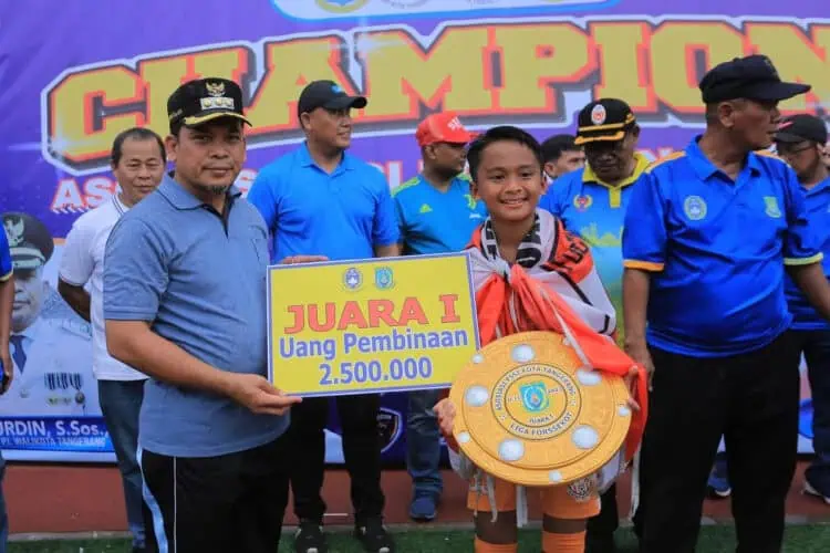Saksikan Final Liga Forssekot Tangerang, Pj Wali Kota: Banyak Calon Atlet Sepakbola Berbakat
