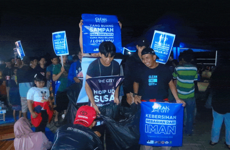 JAI Banten 2 Bersihkan Kawasan Situ Cipondoh