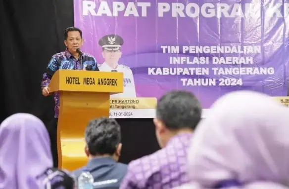 Pj Bupati Tangerang Berharap TPID Rancang Program Penanganan Inflasi Lebih Baik Lagi