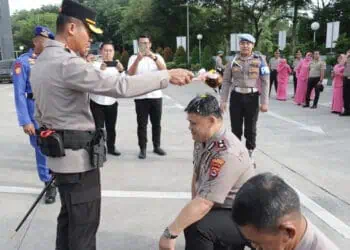 69 Personel Polresta Tangerang Naik Pangkat