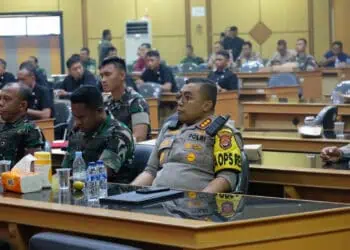 Dalam Rangka Kunjungan Presiden RI, Jajaran Polda Banten Ikuti Rapat Koordinasi Wilayah