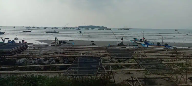 Sudah Sebulan, Tangkapan Nelayan Teluk Labuan Pandeglang Menurun