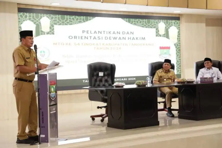 170 Dewan Hakim MTQ ke-54 Kabupaten Tangerang Resmi Dilantik