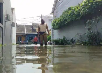 Warga Orchid Garden Pamulang Geram Tidak Ada Solusi Banjir
