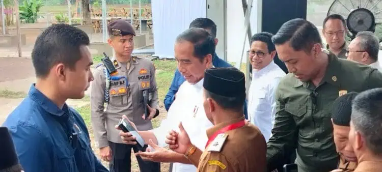 Bertemu Kades di Kabupaten Serang, Presiden Jokowi Ingatkan Soal Penggunaan DD