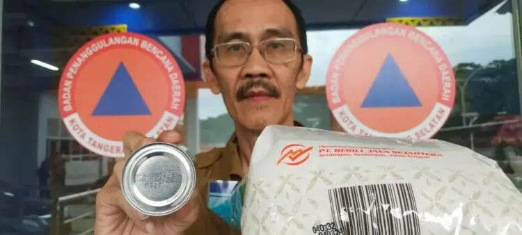 BPBD Tangsel Pastikan Tanggal Kedaluwarsa Bantuan Bencana Aman