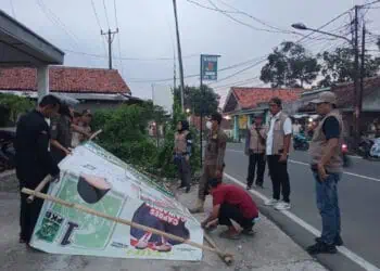 Bawaslu Kabupaten Tangerang Tertibkan 2.314 APK