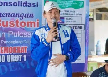 Ketua Fraksi Partai Demokrat DPRD Kabupaten Pandeglang, Iing Andri Supriadi. (ISTIMEWA)