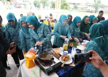 PKK Provinsi Banten terus bersinergi dengan PKK Kabupaten/Kota, menggelar kegiatan pembinaan. (LUTHFI/SATELITNEWS.COM)