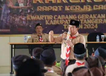 Mantapkan Program Kerja, Kwarcab Pramuka Kabupaten Tangerang Gelar Rakercab 2024