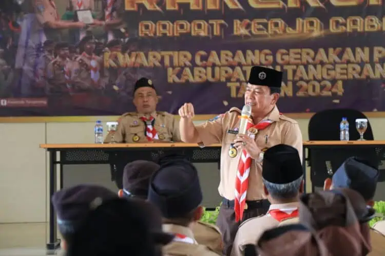 Mantapkan Program Kerja, Kwarcab Pramuka Kabupaten Tangerang Gelar Rakercab 2024