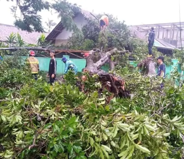 Cuaca Ekstrem, Puluhan Rumah di Pandeglang Rusak Tersapu Angin Kencang