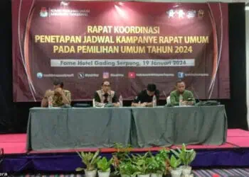 KPU Kabupaten Tangerang dan Parpol Sepakat Ikuti Teknis Kampanye Terbuka