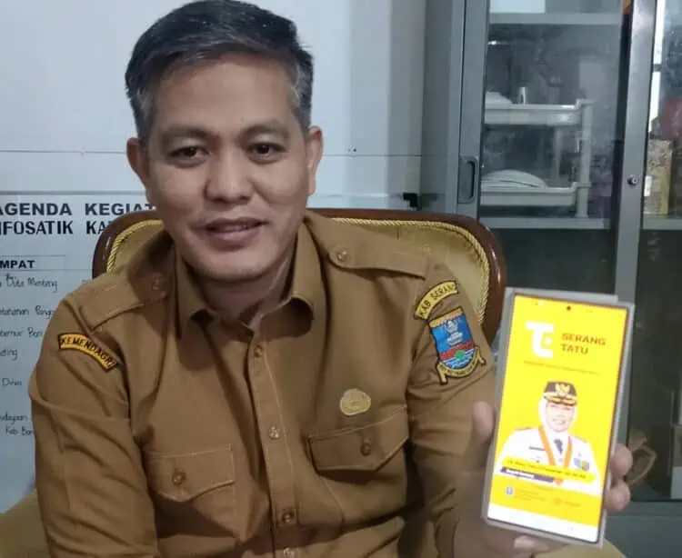 Pelayanan 6 OPD di Pemkab Serang Terintegrasi Melalui Aplikasi Serang Tatu
