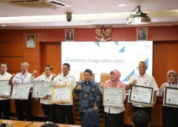 6 OPD Kabupaten Tangerang Raih Predikat A Kualitas Tertinggi Kepatuhan Penyelenggaraan Pelayanan Publik Tahun 2023