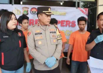Hasil Curian Dipreteli dan Dijual di Medsos, 4 Pelaku Curanmor Ditangkap Polisi