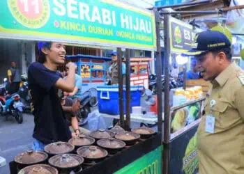 Pertama Kali, Pj Wali kota Tangerang Kepincut Wisata Kuliner di Pasar Lama