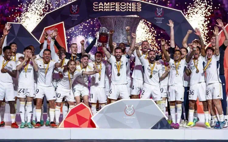 Menang Telak Atas Barca, Real Madrid Juara Piala Super Spanyol 2023