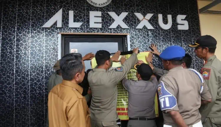 13 Tempat Hiburan Malam Di Kota Serang Disegel